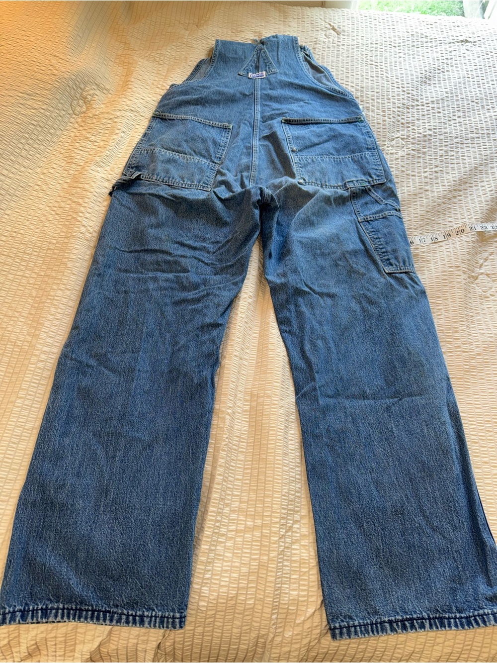 Vintage Grungy Big Smith Classic Workwear Overalls large - Picture 9 of 9